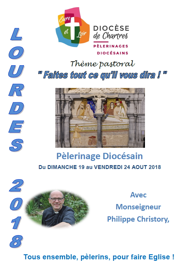lourdes181 - Pèlerinage Diocèsain à Lourdes </br>Du dimanche19 au vendredi 24 AOUT 2018