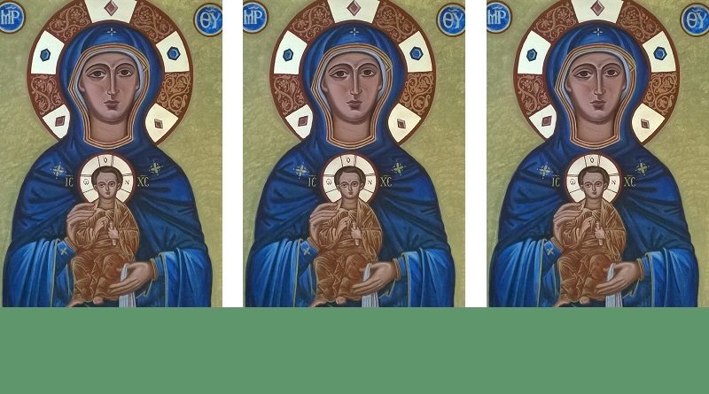 Icône Notre Dame de la Trinité 800x445 - Homélie du père Hugues de Tilly pour le 4ème dimanche de Pâques - Dimanche du Bon Pasteur