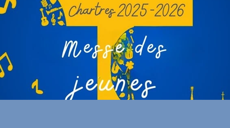 messe des jeunes 2025 2026 - Messe des jeunes : Samedi 4 octobre 2025 à 18h30 à l’église de Rechèvres, Chartres