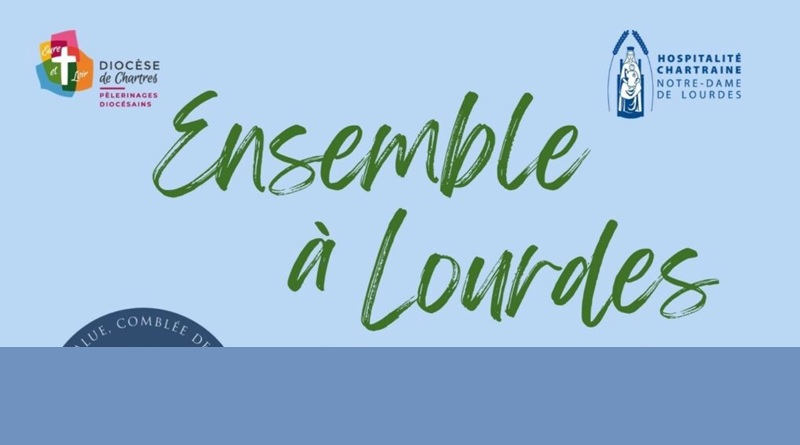 affiche Lourdes 2026 - Pèlerinage diocésain présidé par Monseigneur Philippe Christory du 17 au 22 août 2026